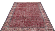 Kırmızı Anadolu Eskitme Klasik Yün Halı 151x255 - Özel Seri