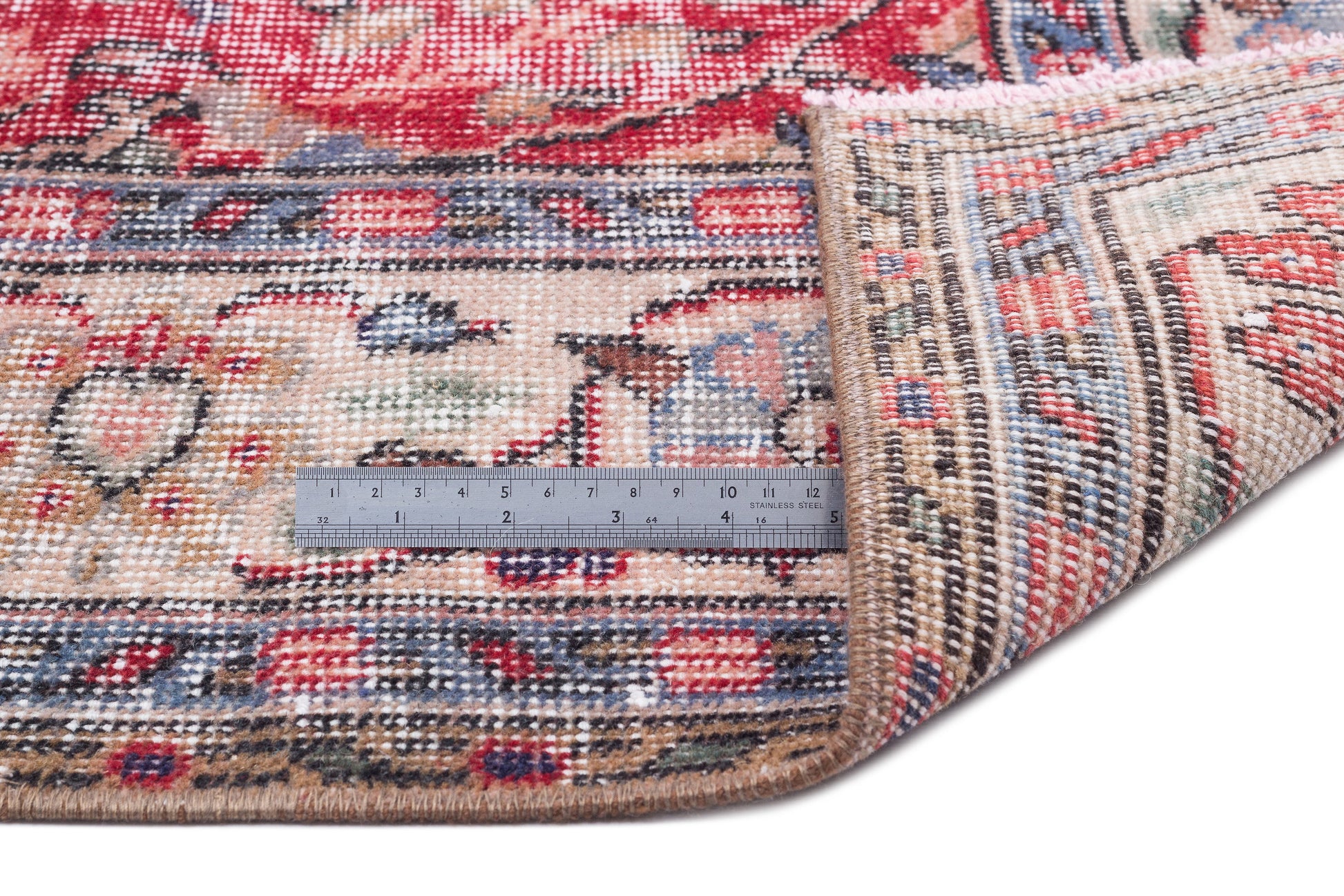 Atina Bej Eskitme Yün El Dokuma Halısı 198 x 317 Apex Unique