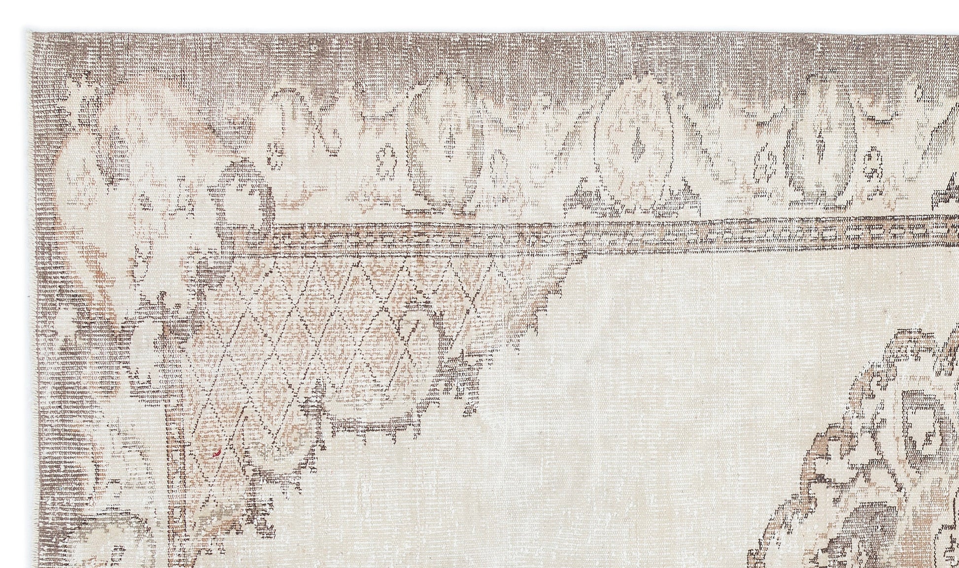 Atina Bej Eskitme Yün El Dokuma Halısı 173 x 302 Apex Unique