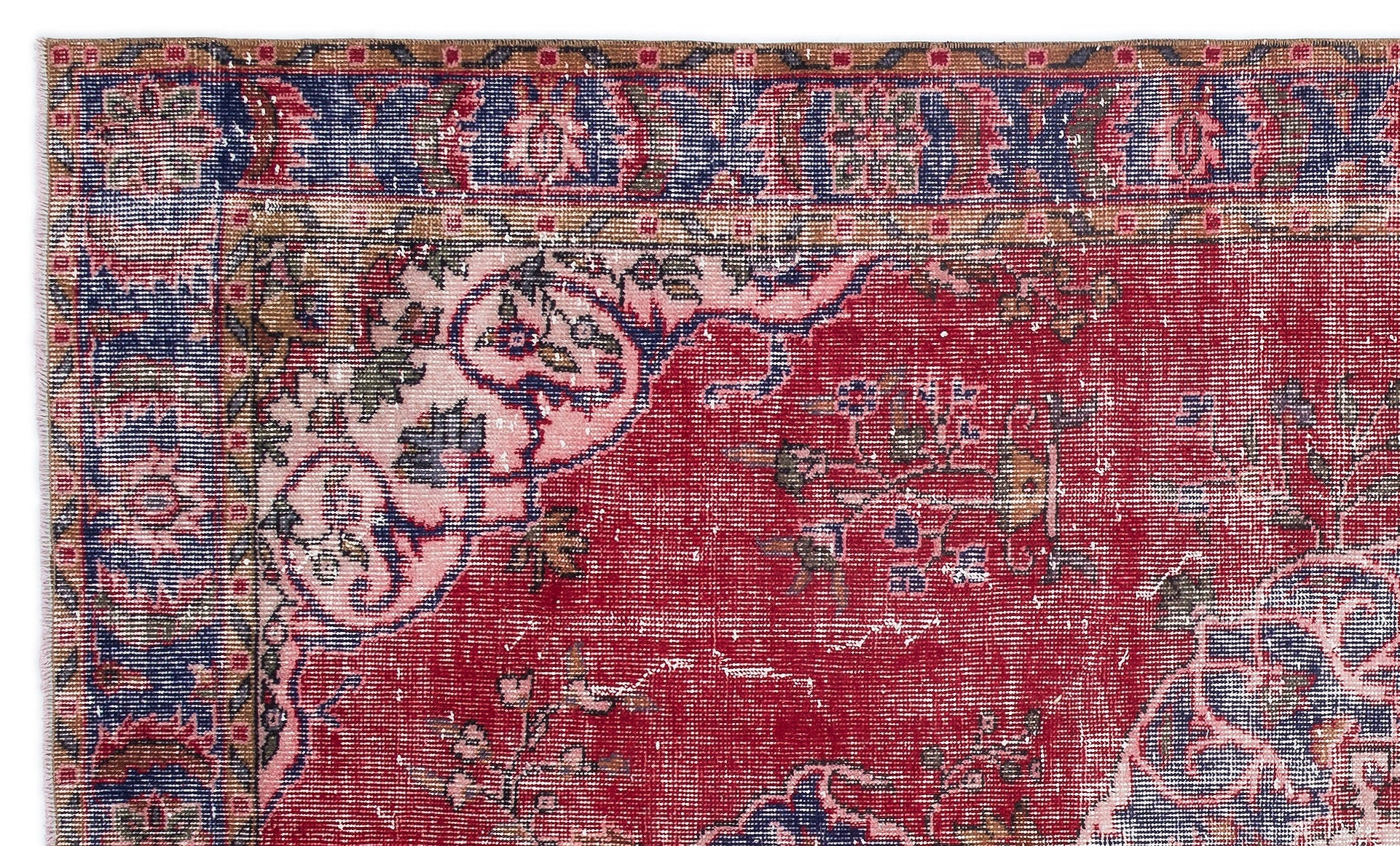 Atina Kırmızı Klasik Yün El Dokuma Halısı 165 x 280 Apex Unique