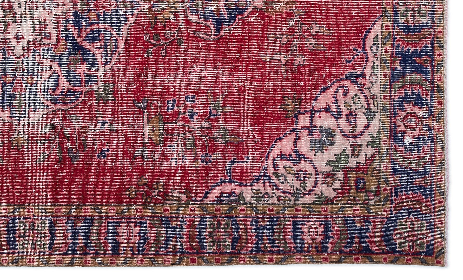 Atina Kırmızı Klasik Yün El Dokuma Halısı 165 x 280 Apex Unique