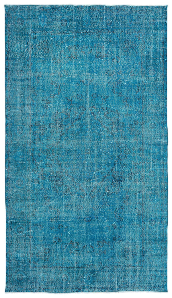 Antrasit Beyaz Anadolu Eskitme Geometrik Yün Halı 169x298 - Özel Seri