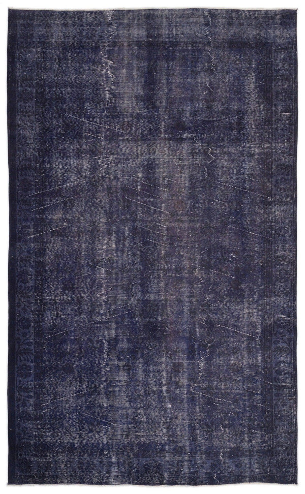 Beyaz Krem Anadolu Eskitme Geometrik Yün Halı 170x282 - Özel Seri