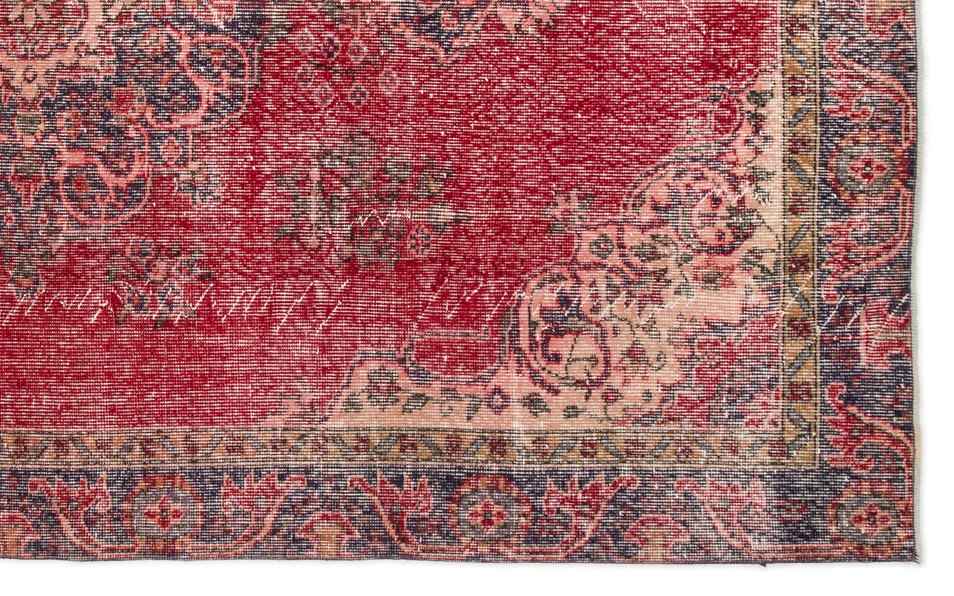 Atina Kırmızı Klasik Yün El Dokuma Halısı 173 x 286 Apex Unique