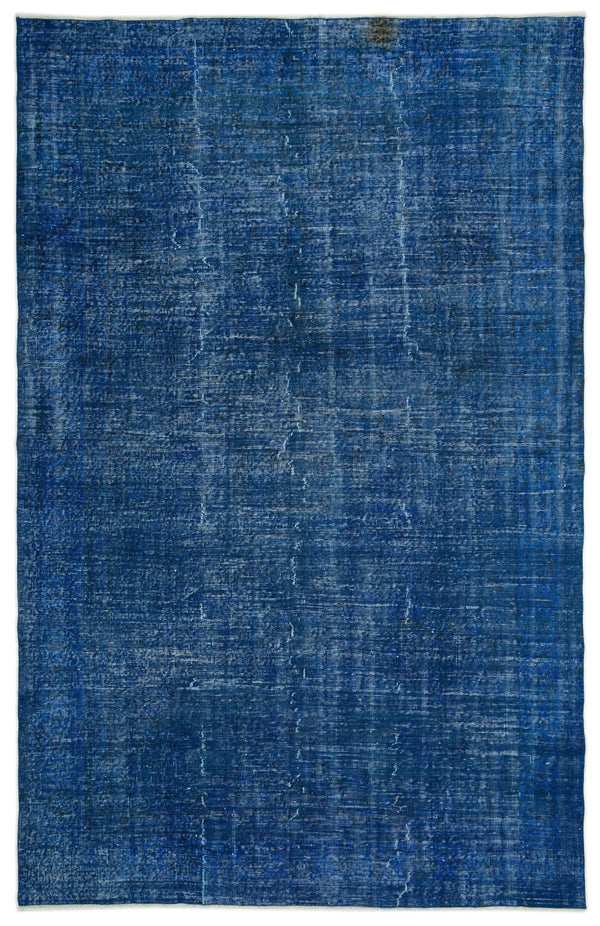 Mavi Anadolu Klasik Madalyonlu Yün Halı 198x305 - Özel Seri