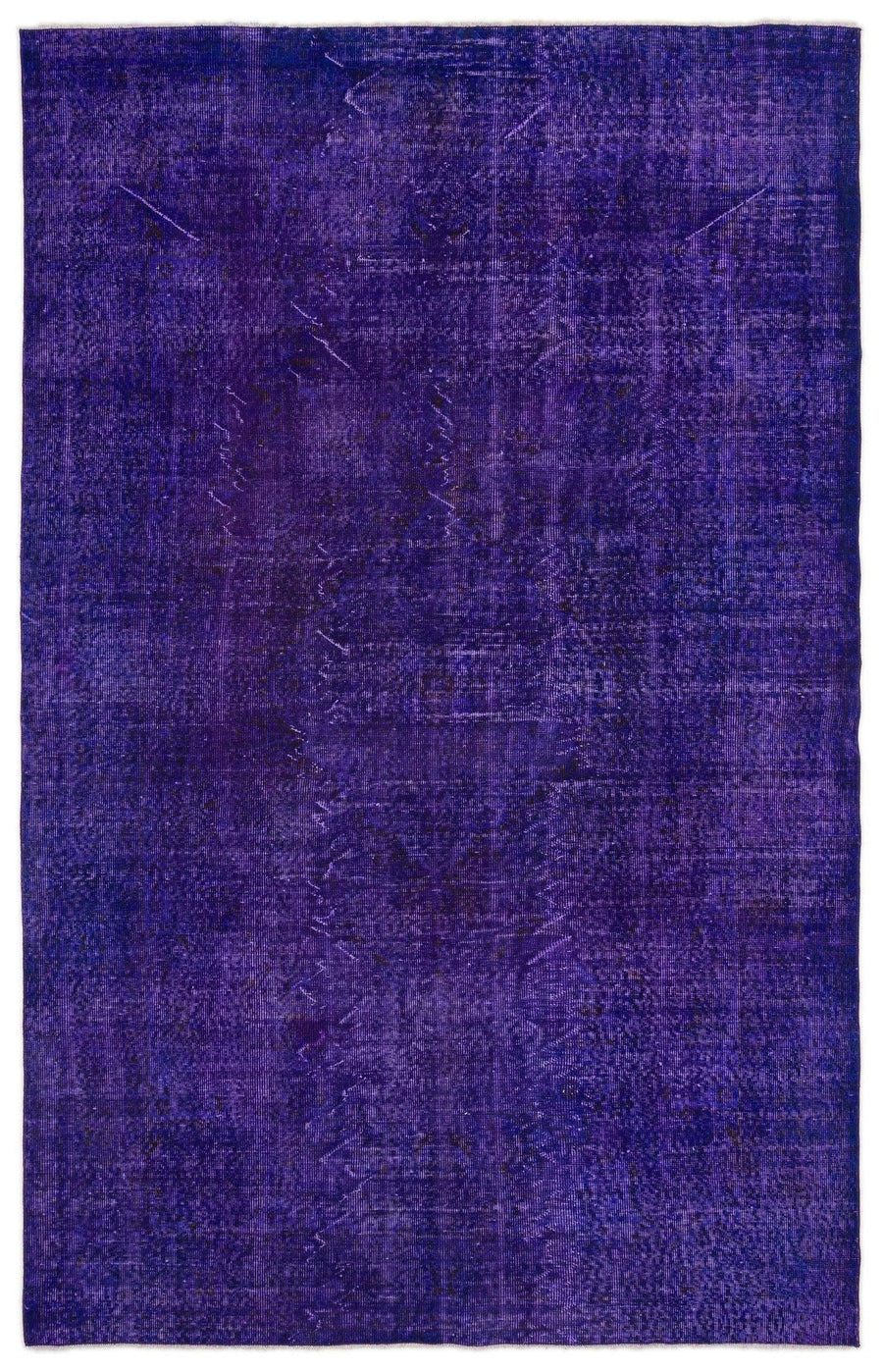 6 Metrekare El Dokuma Yün Halı Eskitme Dokulu 188x297 cm – Oturma odası kullanımı