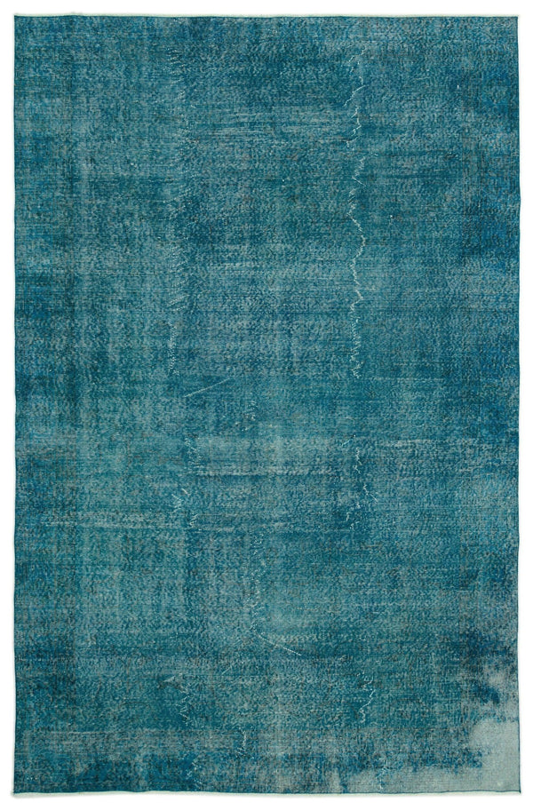 Beyaz Gri Eskitme Geometrik Yün Halı 195x295