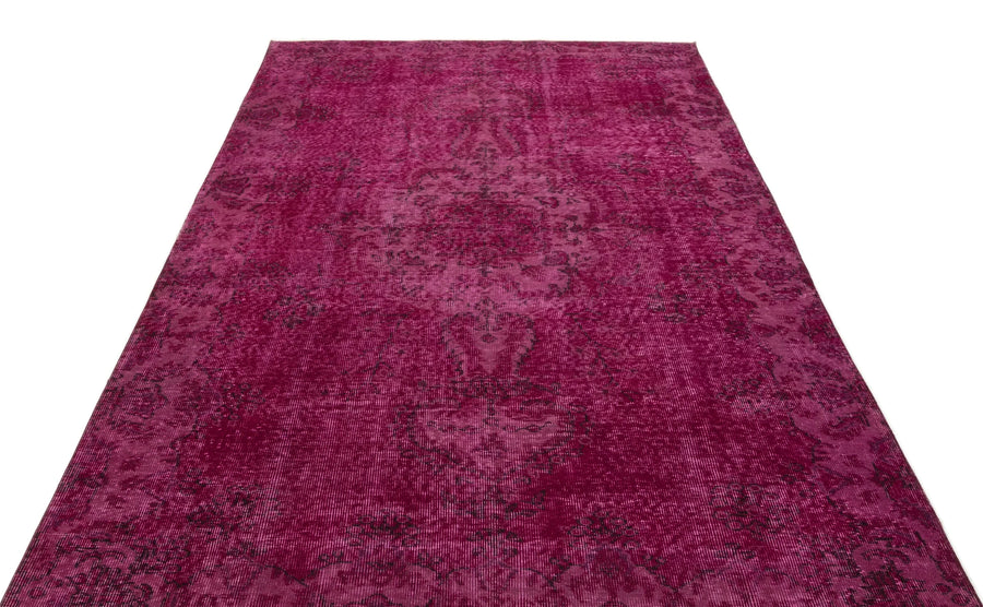Kırmızı Anadolu Madalyonlu Modern Yün Halı 174x280 - Özel Seri