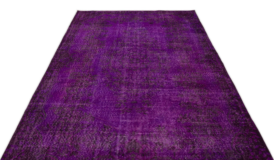Pembe Anadolu Eskitme Klasik Yün Halı 181x277 - Özel Seri