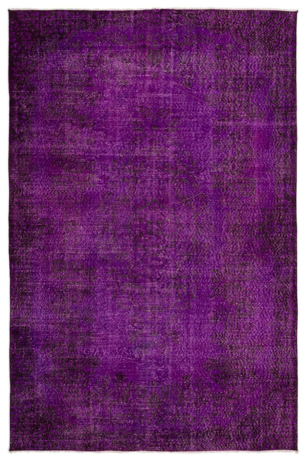 Pembe Anadolu Eskitme Klasik Yün Halı 181x277 - Özel Seri