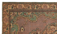 Atina Kahverengi Klasik Yün El Dokuma Halısı 161 x 265 Apex Unique