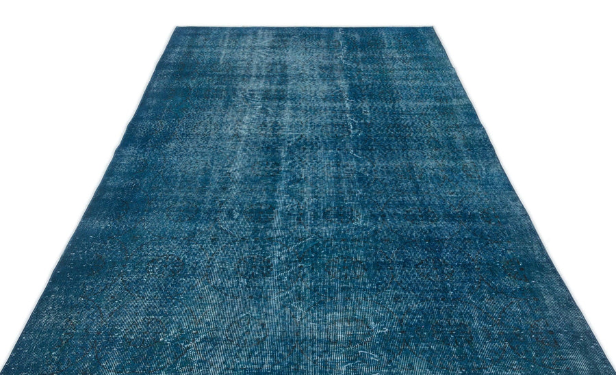 Beyaz Gri Eskitme Geometrik Yün Halı 161x254
