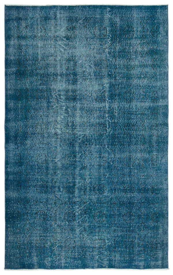 Beyaz Gri Eskitme Geometrik Yün Halı 161x254