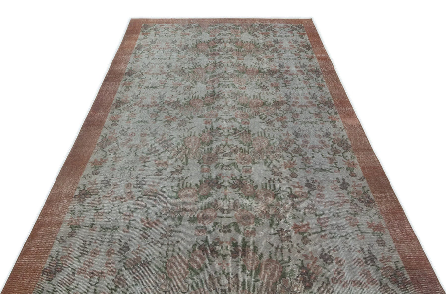 Mavi Anadolu Klasik Madalyonlu Yün Halı 163x290 - Özel Seri