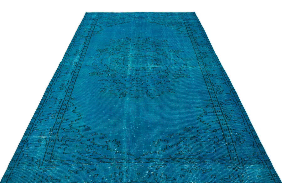 Beyaz Gri Anadolu Eskitme Geometrik Yün Halı 174x285 - Özel Seri