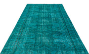 Atina Turkuaz Eskitme Yün El Dokuma Halısı 183 x 281 Apex Unique