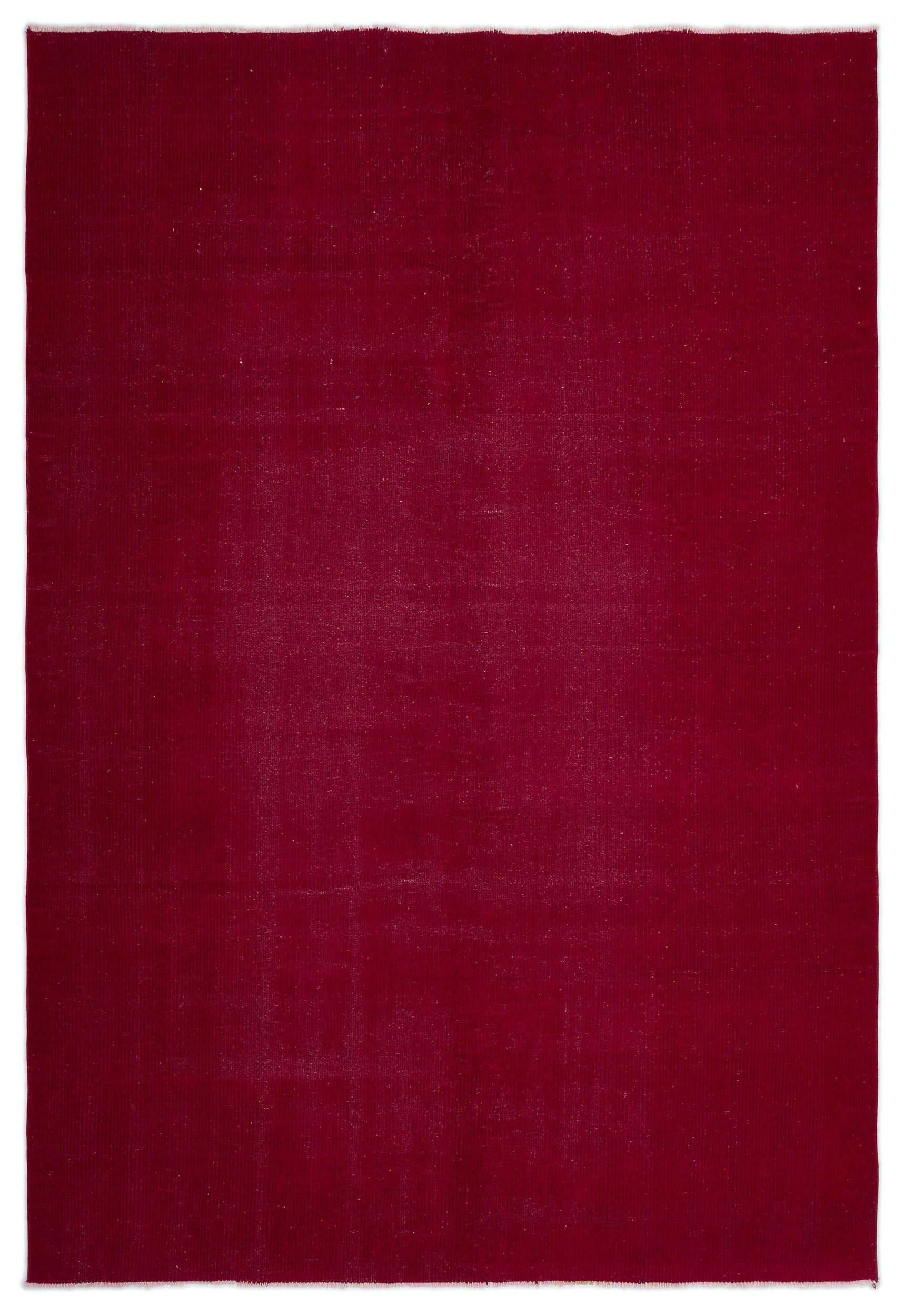 Atina Kırmızı Eskitme Yün El Dokuma Halısı 184 x 271 Apex Unique