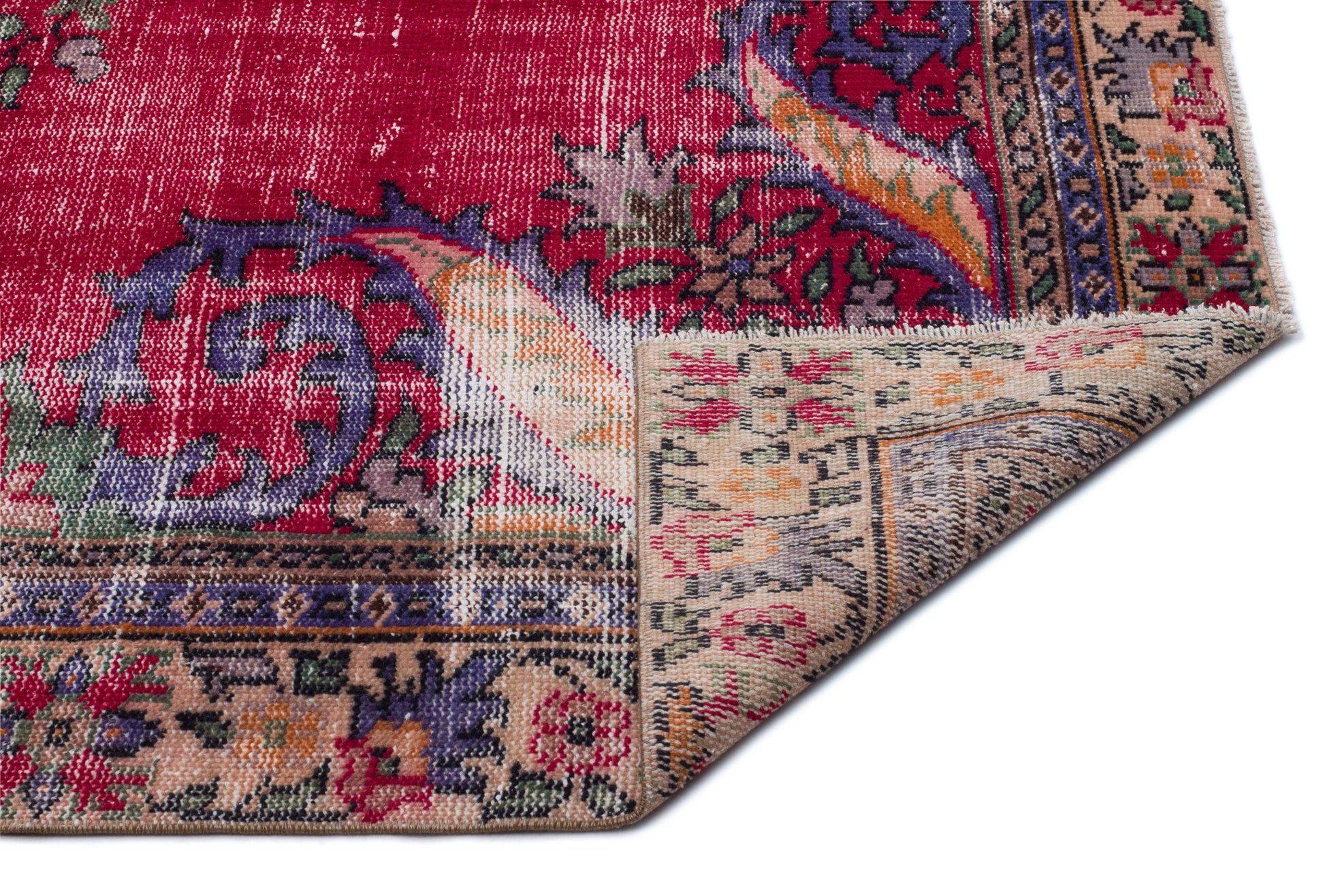 Atina Bej Eskitme Yün El Dokuma Halısı 188 x 288 Apex Unique