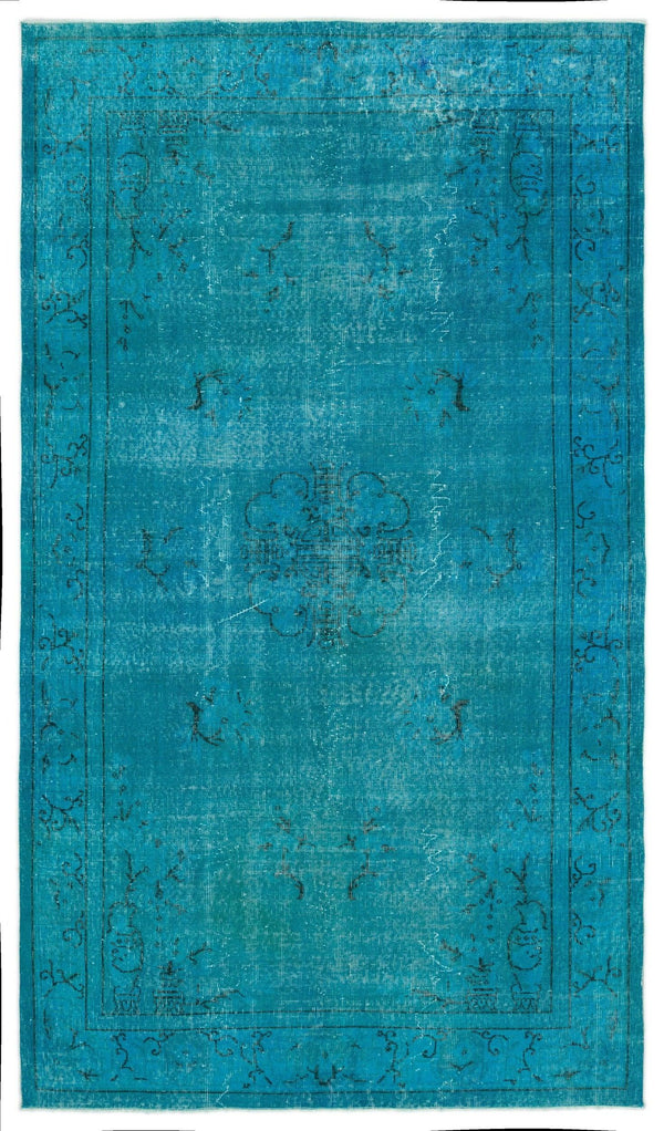 Beyaz Krem Bohem Klasik Yün Halı 166x289