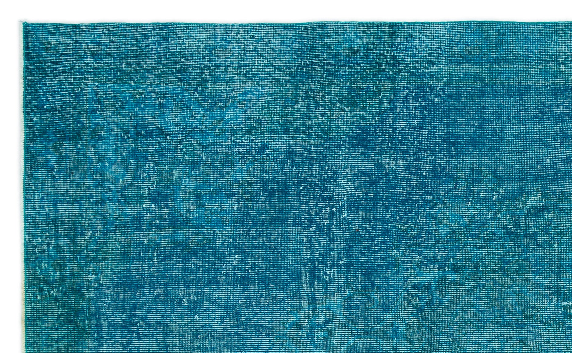 Atina Turkuaz Eskitme Yün El Dokuma Halısı 156 x 260 Apex Unique