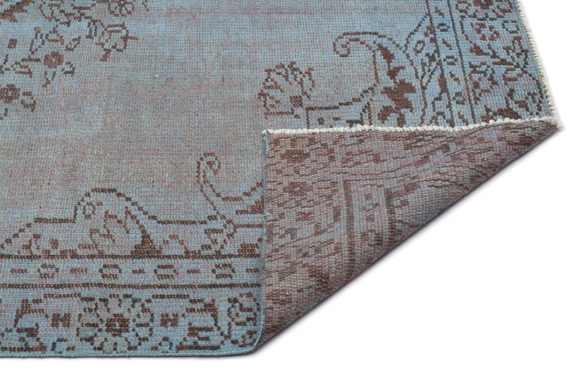 Atina Yeşil Eskitme Yün El Dokuma Halısı 158 x 264 Apex Unique