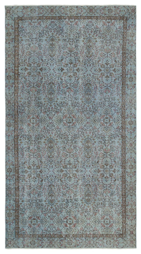 Mavi Anadolu Bohem Klasik Yün Halı 164x295 - Özel Seri