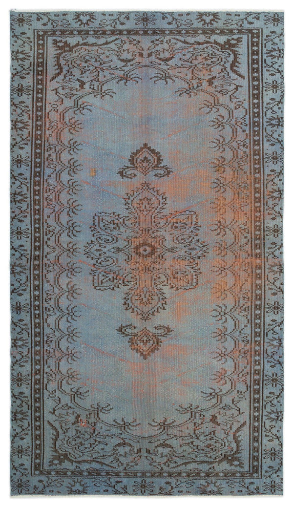 Mavi Anadolu Bohem Klasik Yün Halı 146x254 - Özel Seri