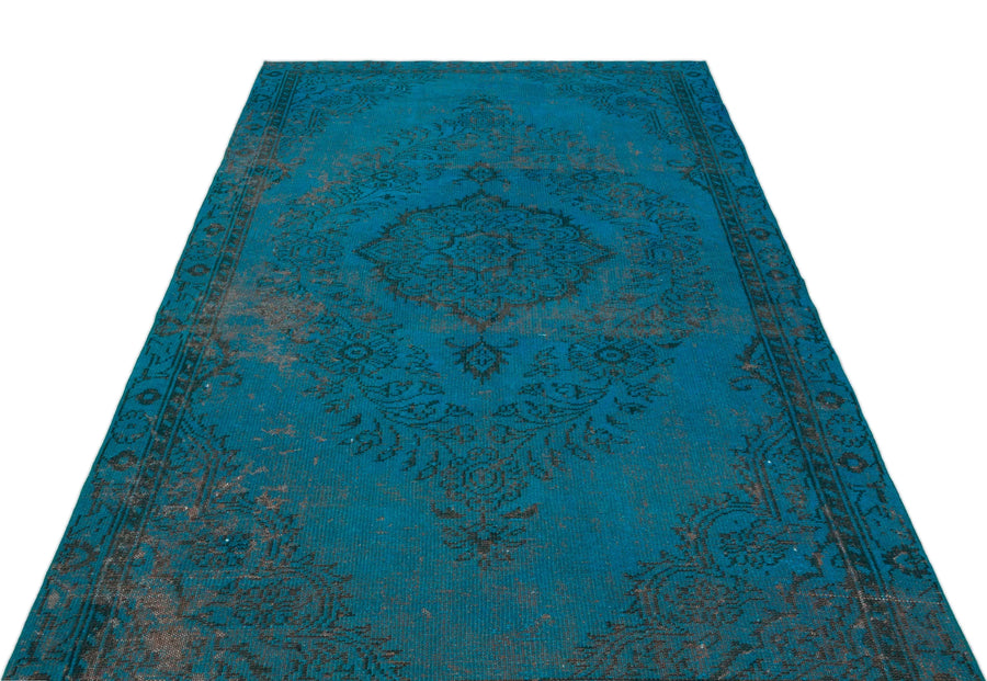 Bej Gri Bohem Eskitme Yün Halı 162x278