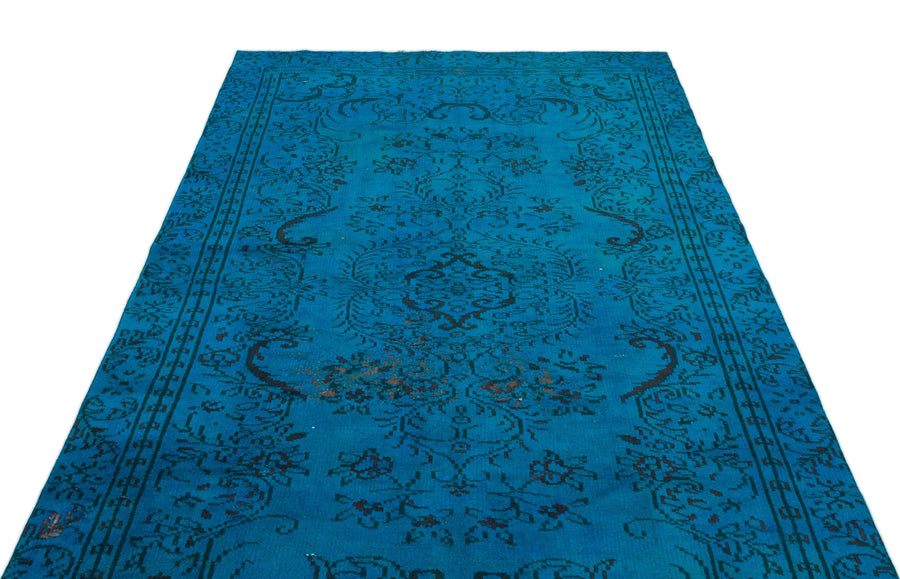Antrasit Siyah Bohem Klasik Yün Halı 154x270