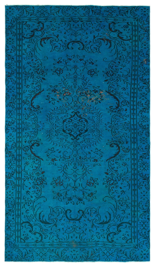 Antrasit Siyah Bohem Klasik Yün Halı 154x270