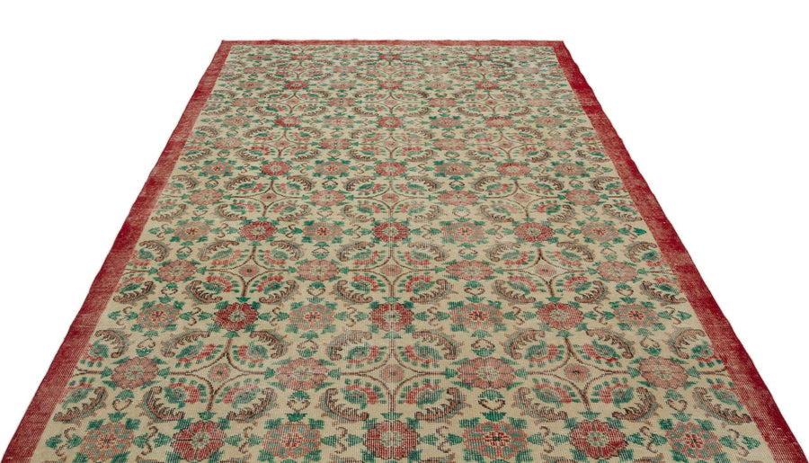 Bej Anadolu Bohem Klasik Yün Halı 193x301 - Özel Seri