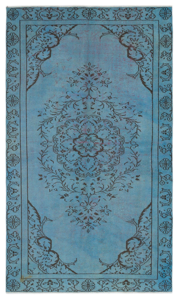 Mavi Anadolu Modern Yün Halı 160x262 - Özel Seri
