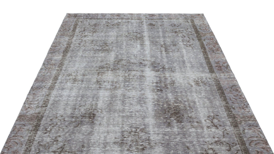 Beyaz Krem Anadolu Geometrik Klasik Yün Halı 168x260 - Özel Seri