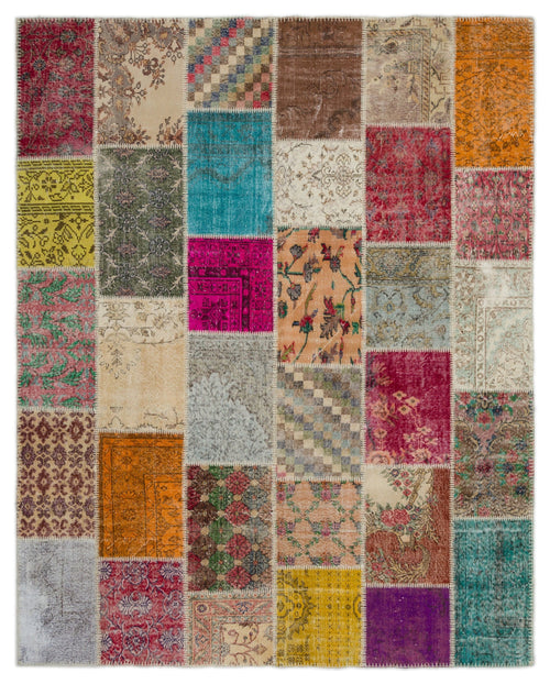 Iskece Bej Eskitme Yün El Dokuma Halısı 246 x 308 Apex Unique