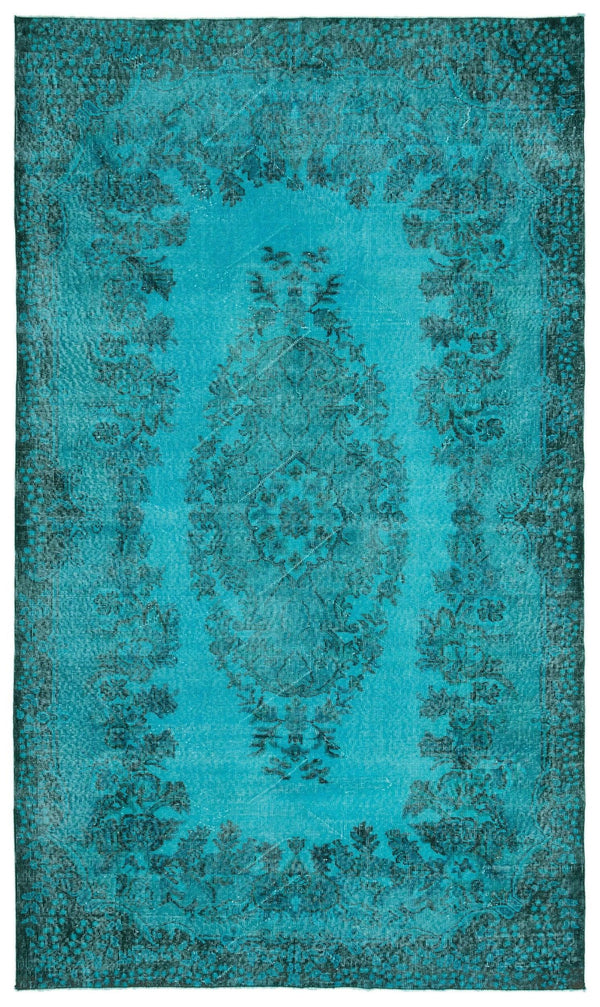 Antrasit Siyah Bohem Eskitme Yün Halı 170x290