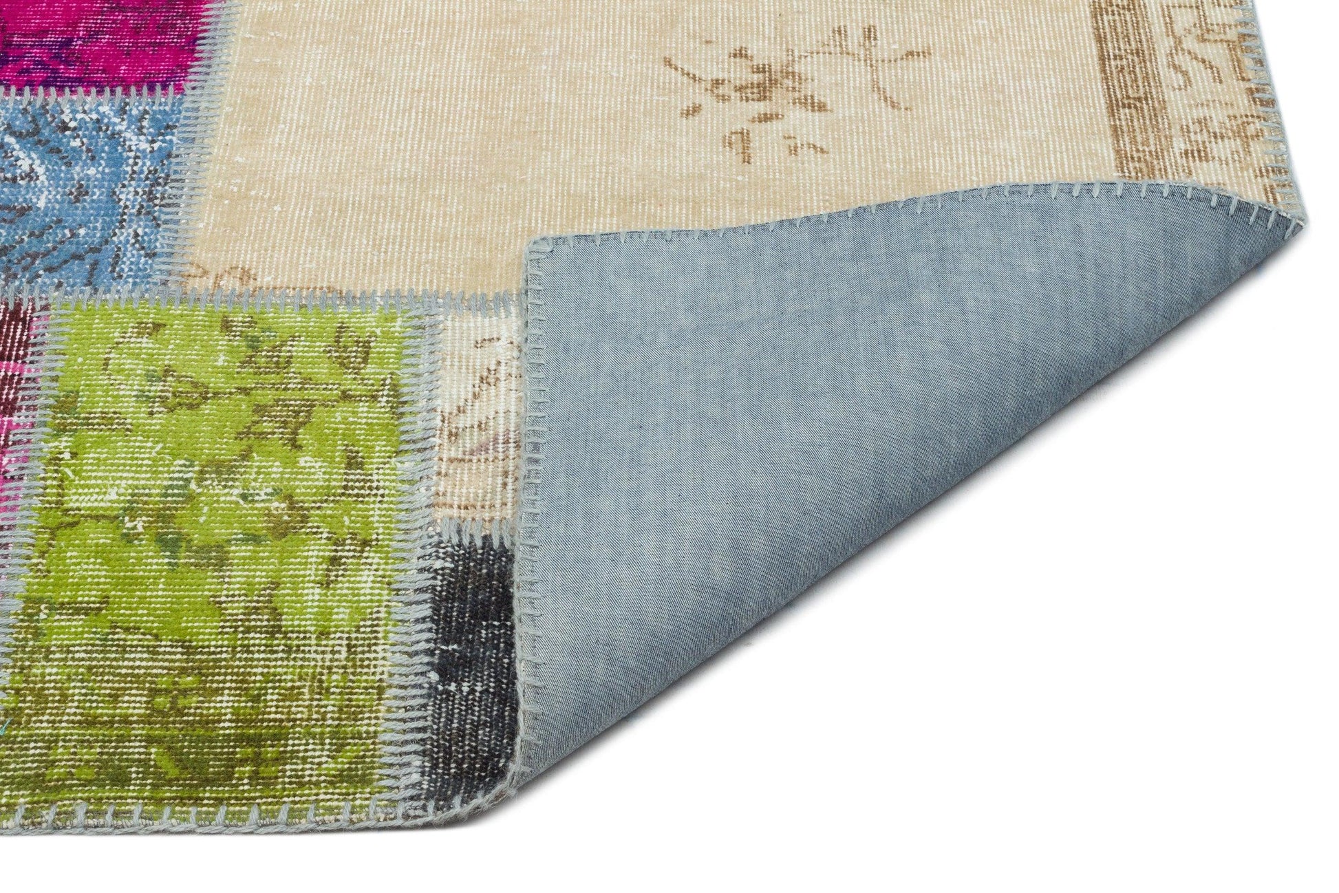 Bej Anadolu Modern Vintage Yün Halı 171x232 - Özel Seri