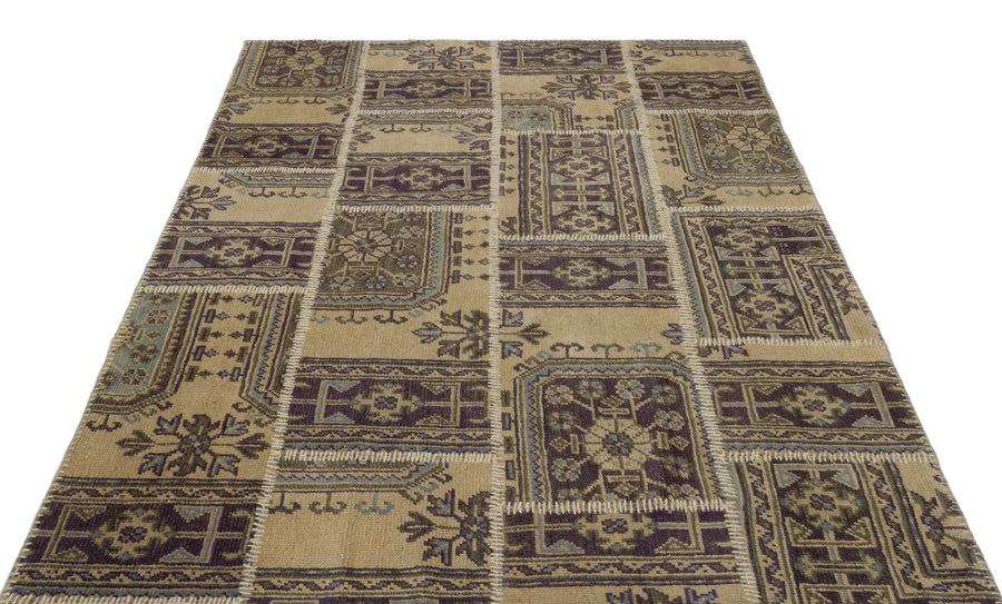 Bej Anadolu Vintage Yün Halı 160x230 - Özel Seri