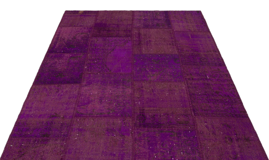 Gri Siyah Anadolu Eskitme Geometrik Yün Halı 160x230 - Özel Seri