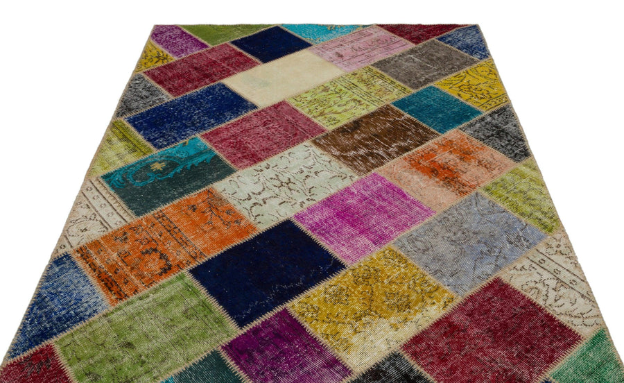 Bej Anadolu Bohem Modern Yün Halı 160x233 - Özel Seri