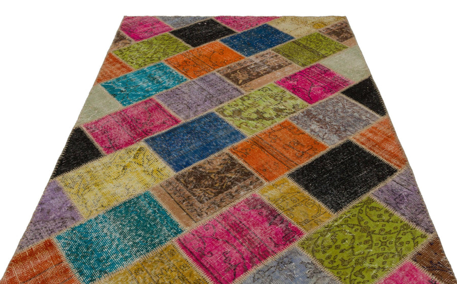 Bej Anadolu Bohem Modern Yün Halı 160x233 - Özel Seri