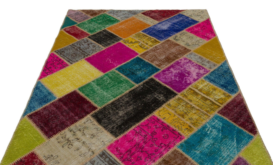 Bej Anadolu Bohem Modern Yün Halı 160x233 - Özel Seri