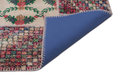 Iskece Krem Eskitme Yün El Dokuma Halısı 192 x 293 Apex Unique