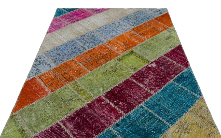 Bej Anadolu Modern Vintage Yün Halı 160x230 - Özel Seri