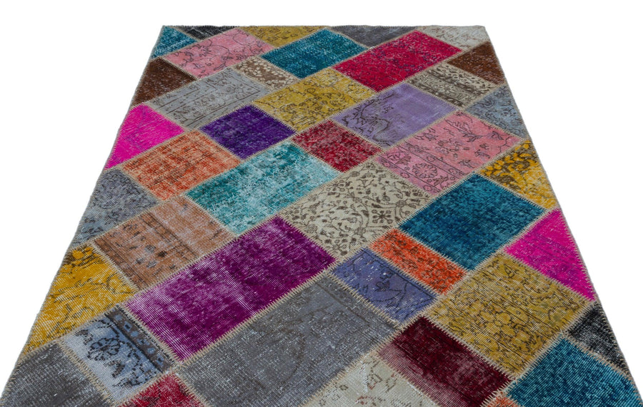Bej Anadolu Modern Vintage Yün Halı 160x230 - Özel Seri