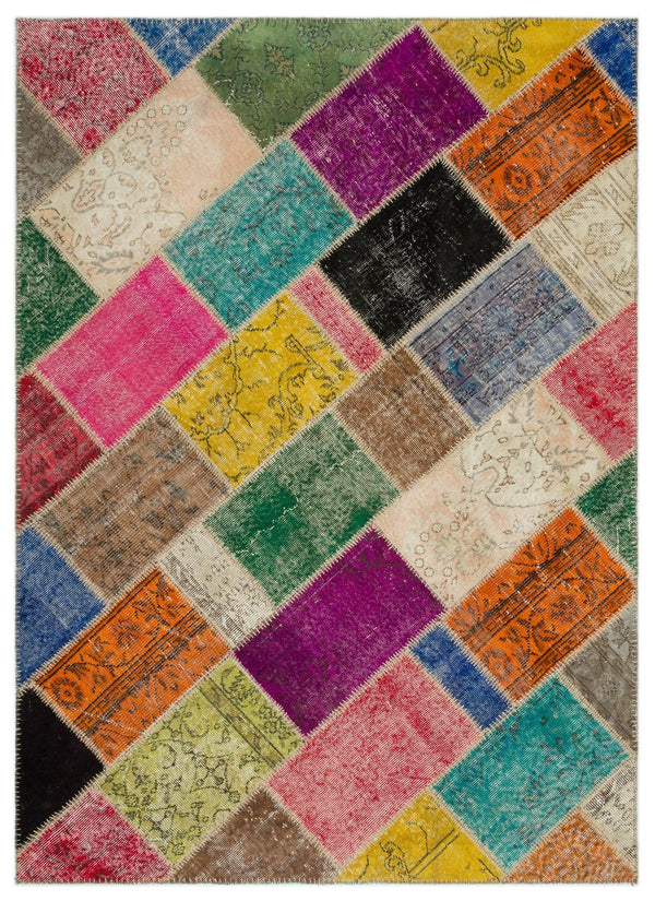 Bej Bohem Modern Yün Halı 160x230