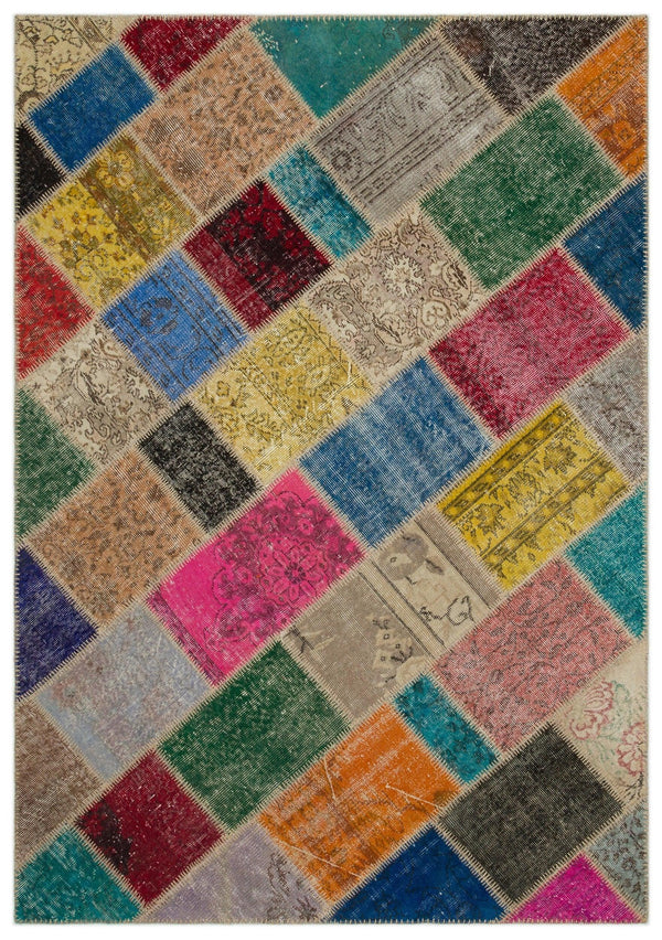 Bej Vintage Yün Halı 160x230