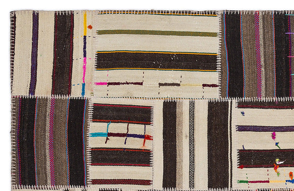 Bej Krem Anadolu Bohem Modern Yün Halı 160x230 - Özel Seri