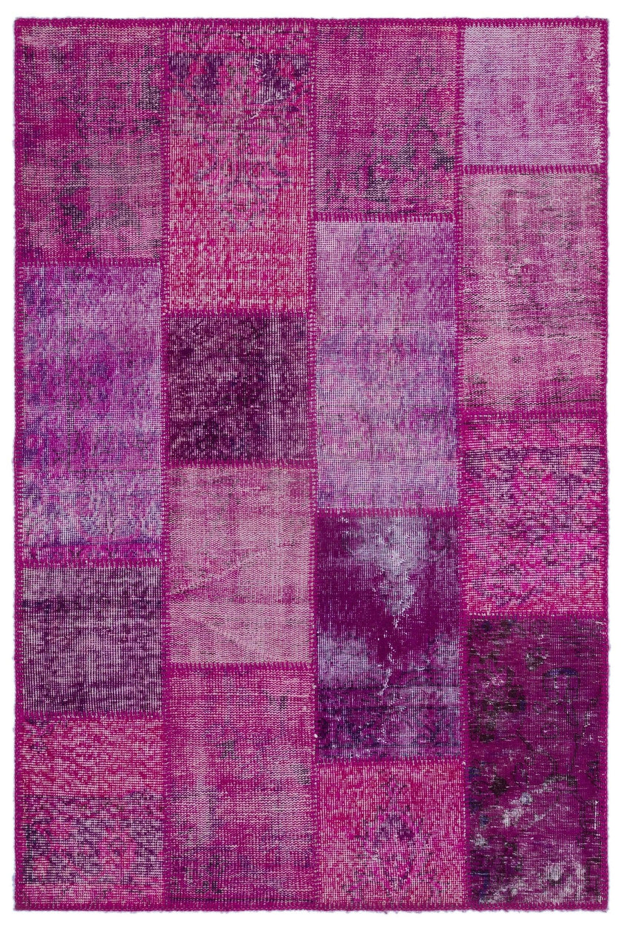 Modern Desenli Halı Eskitme El Dokuma Yün 120x180 cm 22201 – Oturma odası kullanımı