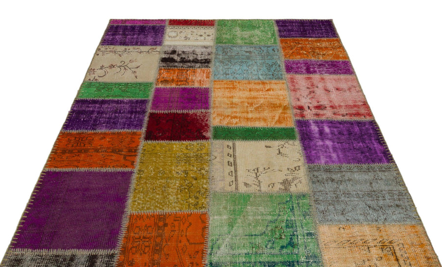 Bej Anadolu Modern Vintage Yün Halı 160x230 - Özel Seri