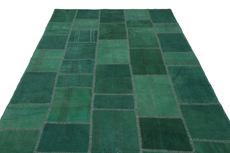 Yeşil Anadolu Modern Yün Halı 193x302 - Özel Seri